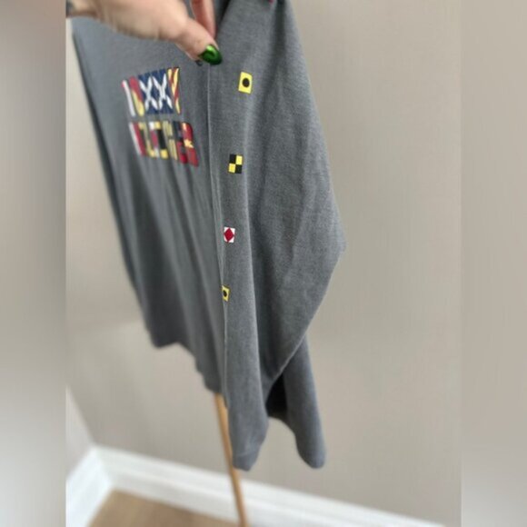 Vintage Tommy Hilfiger Flag Logo Long Sleeve T-Shirt 90s Y2K Unisex Small - Picture 3 of 5